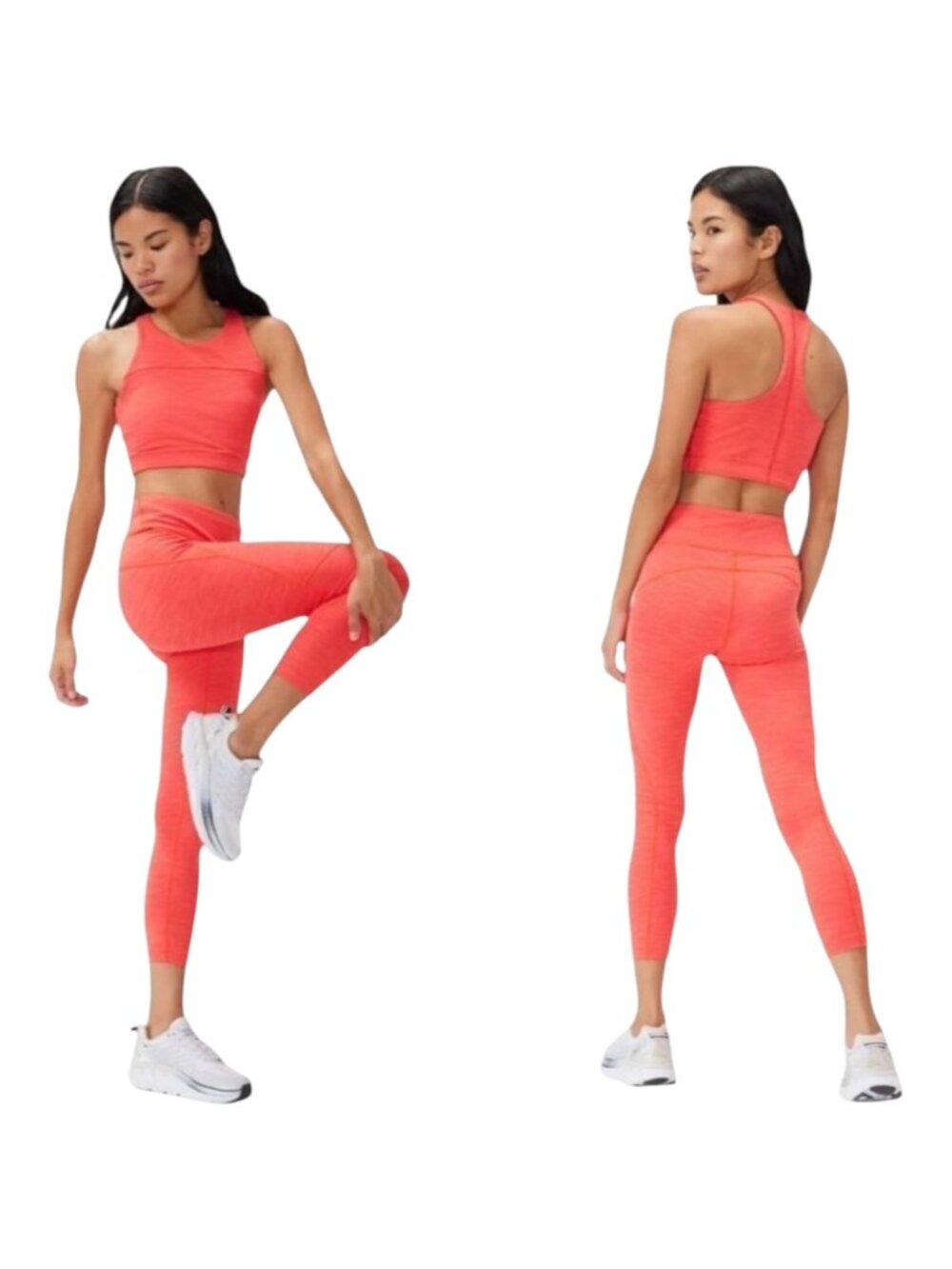 Outdoor‎ Voices Red Racerback TechSweat Crop Tank Top Size M